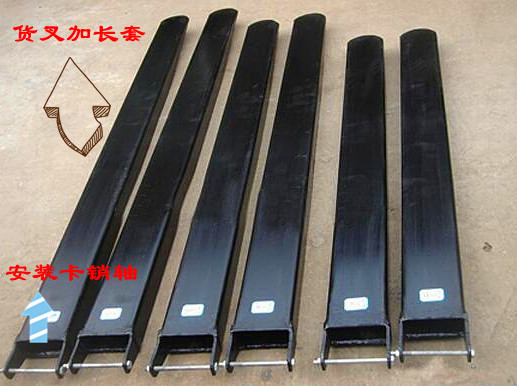 手動(dòng)搬運(yùn)叉車(chē)貨叉加長(zhǎng)套實(shí)拍產(chǎn)品展示以及細(xì)節(jié)部位標(biāo)注--河北東圣吊索具制造有限公司